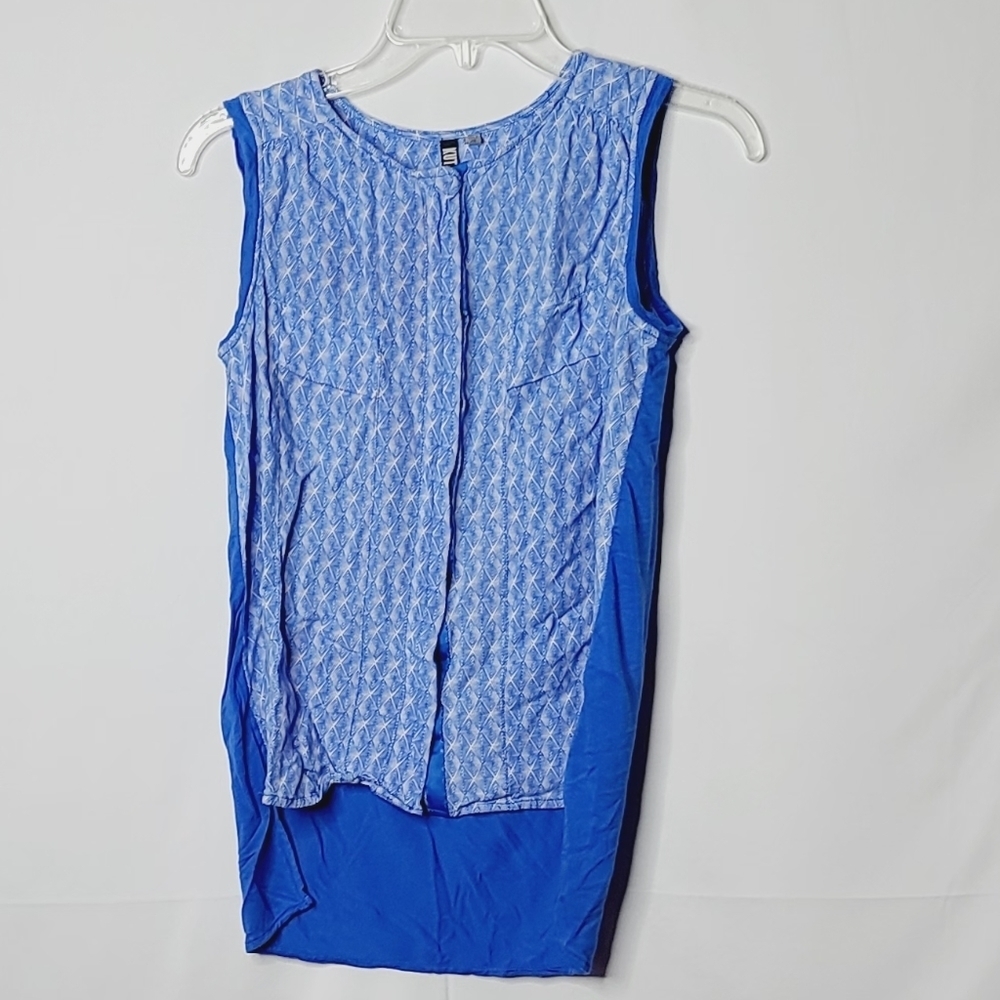 Kut from the kloth high low sleeveless blouse top